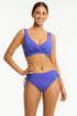 Sea Level Essentials Cross Front Bra Top